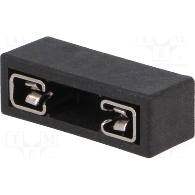 KEYSTONE 3557-2 Zásuvka; 30A; PCB,svislá,THT; Výv: pájecí; Kontakty: mosaz; UL94V-0