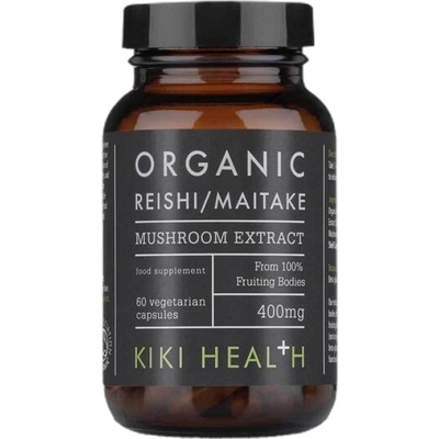 KIKI Health Organic Reishi & Maitake Mushroom Extract [60 капсули]