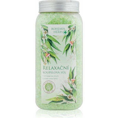 Bohemia Gifts Bohemia Herbs Eucalyptus soľ do kúpeľa 900 g