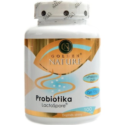 Golden Nature Probiotiká + Prebiotiká + Tráviace enzýmy 100 ks