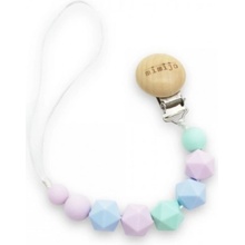 Mimijo Silikónový retiazka Penelope cca 22cm pastelové