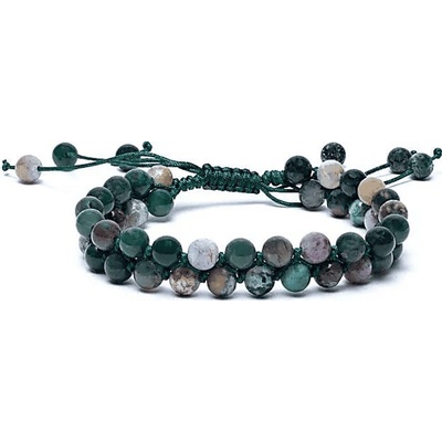 Milujeme Kameny Achát náramek kulička se shamballa zapínáním NSSK64