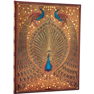 Paperblanks Тефтер Hafiz's Peacocks, Ultra, широки редове, т (1570181317)