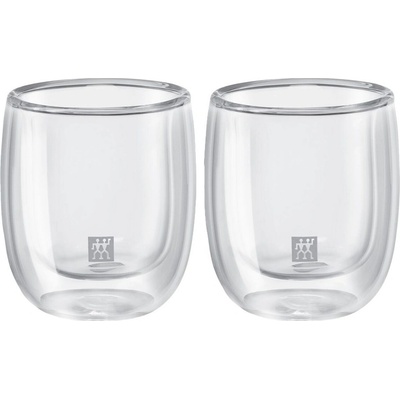 Zwilling Sorrento dvoustěnná sklenice na espresso 2 x 80 ml