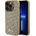 GUESS Калъф GUESS, PU Square Mirror Script Logo за iPhone 15 Pro, GUHCP15LPMSDGSD, Златист (GUHCP15LPMSDGSD)