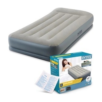 Intex nafukovacia posteľ 64116 Mid - Raise Pillow Rest Twin