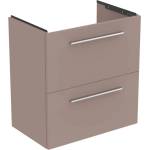 Ideal Standard i. Life S - Шкаф под мивка, 60x38x63 см, 2 чекмеджета, матово бежов T5293NH (T5293NH)