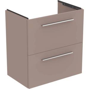 Ideal Standard i. Life S - Шкаф под мивка, 60x38x63 см, 2 чекмеджета, матово бежов T5293NH (T5293NH)