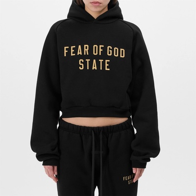 Fear of god essentials Суичър FEAR OF GOD ESSENTIALS Heavy Fleece State Hoodie - Black