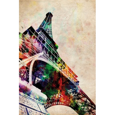Plagát, Obraz - Michael Tompsett - Eiffel tower, 61 × 91.5 cm