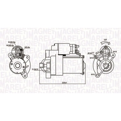 Startér MAGNETI MARELLI 063720594010
