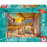 Schmidt Spiele Пъзел Schmidt от 1000 части - Планинска веранда (58893)