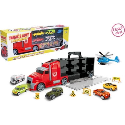 Wiky Vehicles Tahač s auty 42 cm