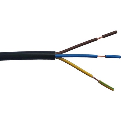 Tekaben H03VV-F 3x 0,75 mm² černý 10 m
