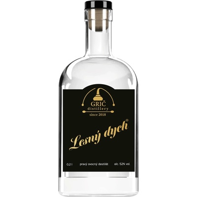 Grič Lesný dych 52% 0,2 l (čistá fľaša)