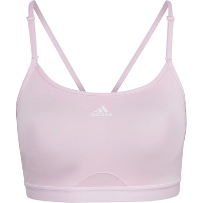 adidas Women's Aeroreact Low Impact Sports Bra - Pink