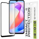 Techsuit защитно пълно покриващо стъкло 111D за Honor X6a - Черен KP29986