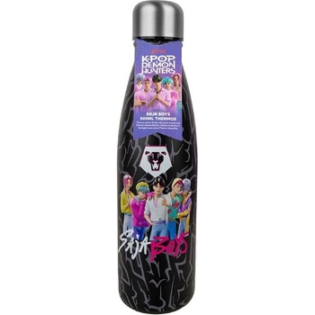 K-pop demon hunters Термобутилка KPop Demon Hunters - Saja Boys, 500 ml (CR4126)