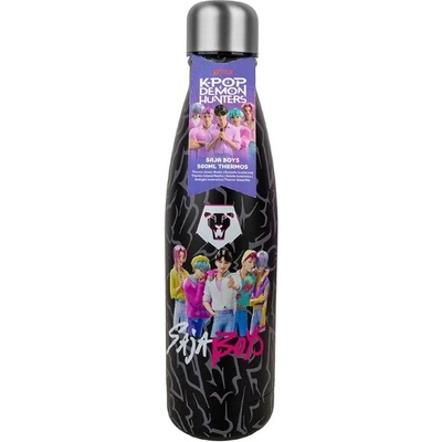 K-pop demon hunters Термобутилка KPop Demon Hunters - Saja Boys, 500 ml (CR4126)