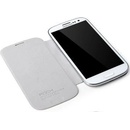 Pouzdro Rock Flip Elegant Samsung i9300 Galaxy S3, bílé