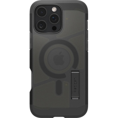 Spigen Калъф Spigen - Tough Armor MagSafe, iPhone 16 Pro, черен (8809971233651)