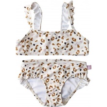 Swim Essentials Bikiny s UPF 50+ Leopard béžový