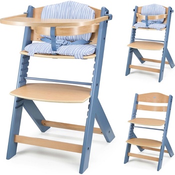 KinderKraft столче за хранене + възглавница ENOCK Nordic Breeze (KHENOC00NOR0000)