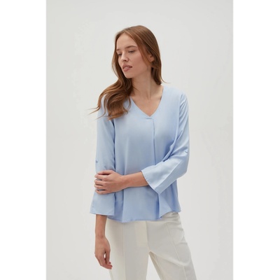 Moodo Светлосиня дамска блуза Moodo Moodo | Sin | ЖЕНИ | XS