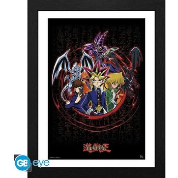 Image 1 of GBEye YU-GI-OH! - Framed print "Joey Yugi Kaiba" (30x40) (GBEYE-GBYDCO002)