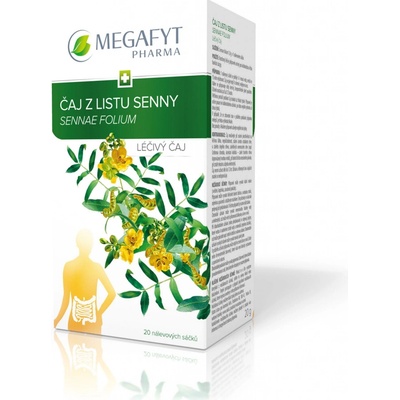 MEGA čaj z listu senny por. 20 x 1 g