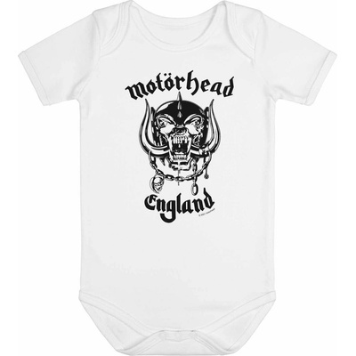 METAL-KIDS детско боди Motörhead - England: Stencil - бяло/ черно - Metal-Kids - 796.30. 7.8
