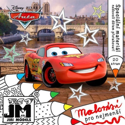 Malování pro nejmenší Auta JM