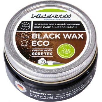 Fibertec Восък за обувки Eco Shoe Wax за интензивна грижа за кожата черен 100 ml (822044)