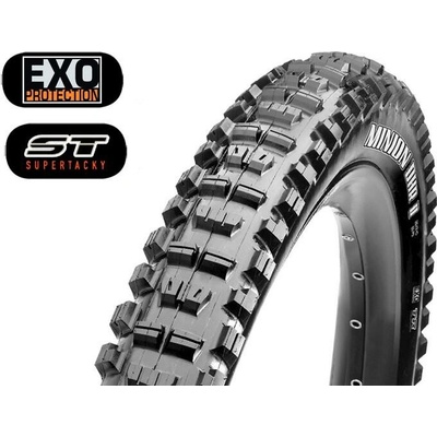 Maxxis ť MINION DHR II 26 x 2.40 EXO / ST , 60 TPI , Kevlar