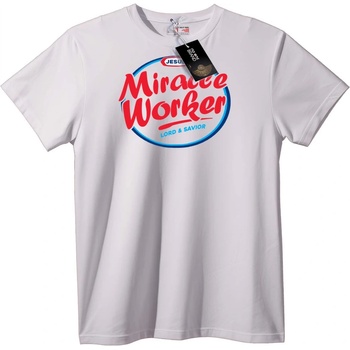 NOONEBRAND Тениска Чудотворец - 2XL, White