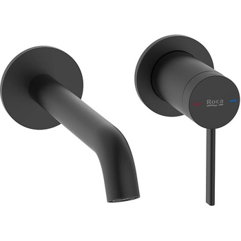 Roca Вграден смесител за умивалник a5a359enb0, черен мат (a5a359enb0)