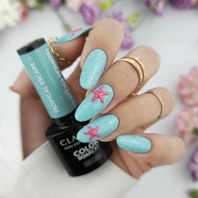Claresa Tropical Sea Nails set gél lakov