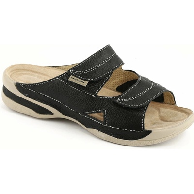 Pantofle LUCY halux zdravotní obuv dámská pro vybočené palce zelená