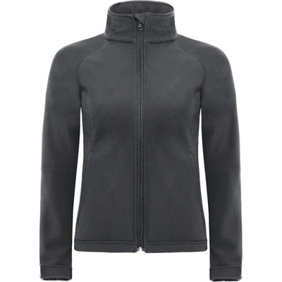 B & C Hooded Softshell Cot 01093767000 tm. šedá