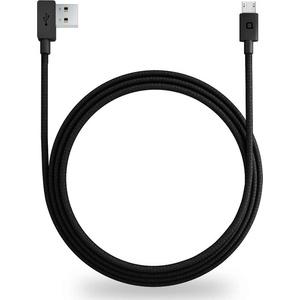 nonda МicroUSB кабел с оплетка от кевлар за устройства с microUSB порт - Nonda ZUS microUSB Kevlar Cable (MC22BKRN)