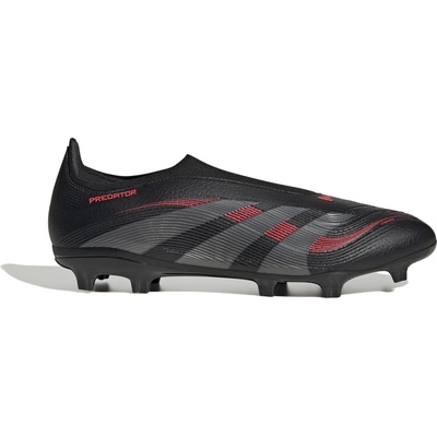 Adidas Футболни бутонки Adidas Predator League Laceless Firm Ground Football Boots - Black/Grey