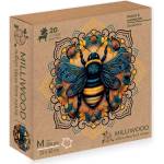 Milliwood Дървен пъзел Milliwood, Peace and Harmony, 206 ч. - Мандала, Изобилие (M-Abundance-5065-C)