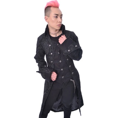 Poizen industries Мъжко палто poizen industries - pirate - ЧЕРНО - poi926