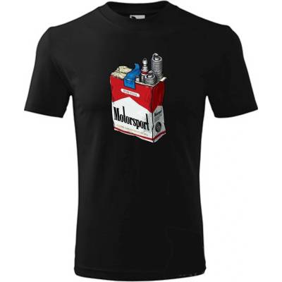 Tričko Motorsport čierna