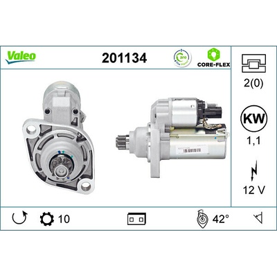 Štartér VALEO 201134