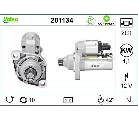 Štartér VALEO 201134