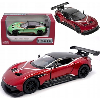 KINSMART AUTO MODEL ASTON Martin VULCAN KOVOVÝ AUTOMOBIL METAL 1:38
