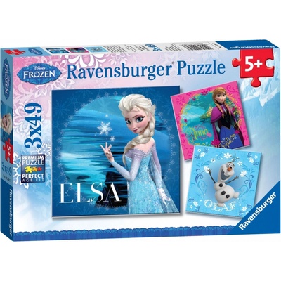 Ravensburger Ladové kráľovstvo 3 x 49 dielov
