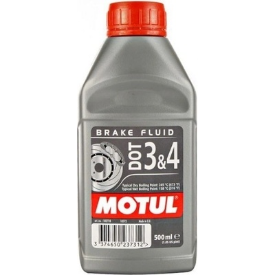 Motul Brzdová kapalina DOT 3&4 Brake Fluid 500 ml – Zboží Mobilmania