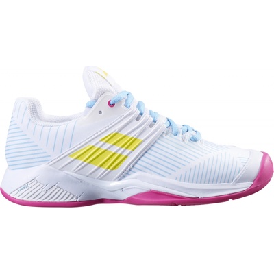 Babolat Propulse Fury Clay Women White/Sulphur Spring – Zboží Dáma